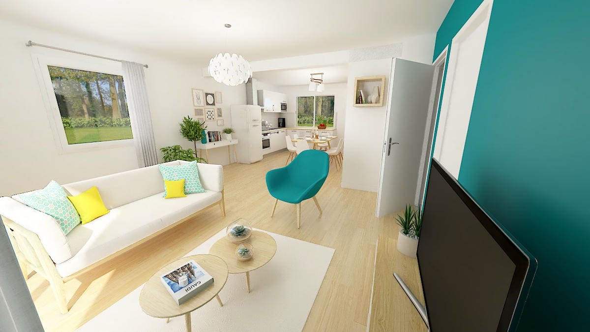 Vue intérieure 3D Saône Up